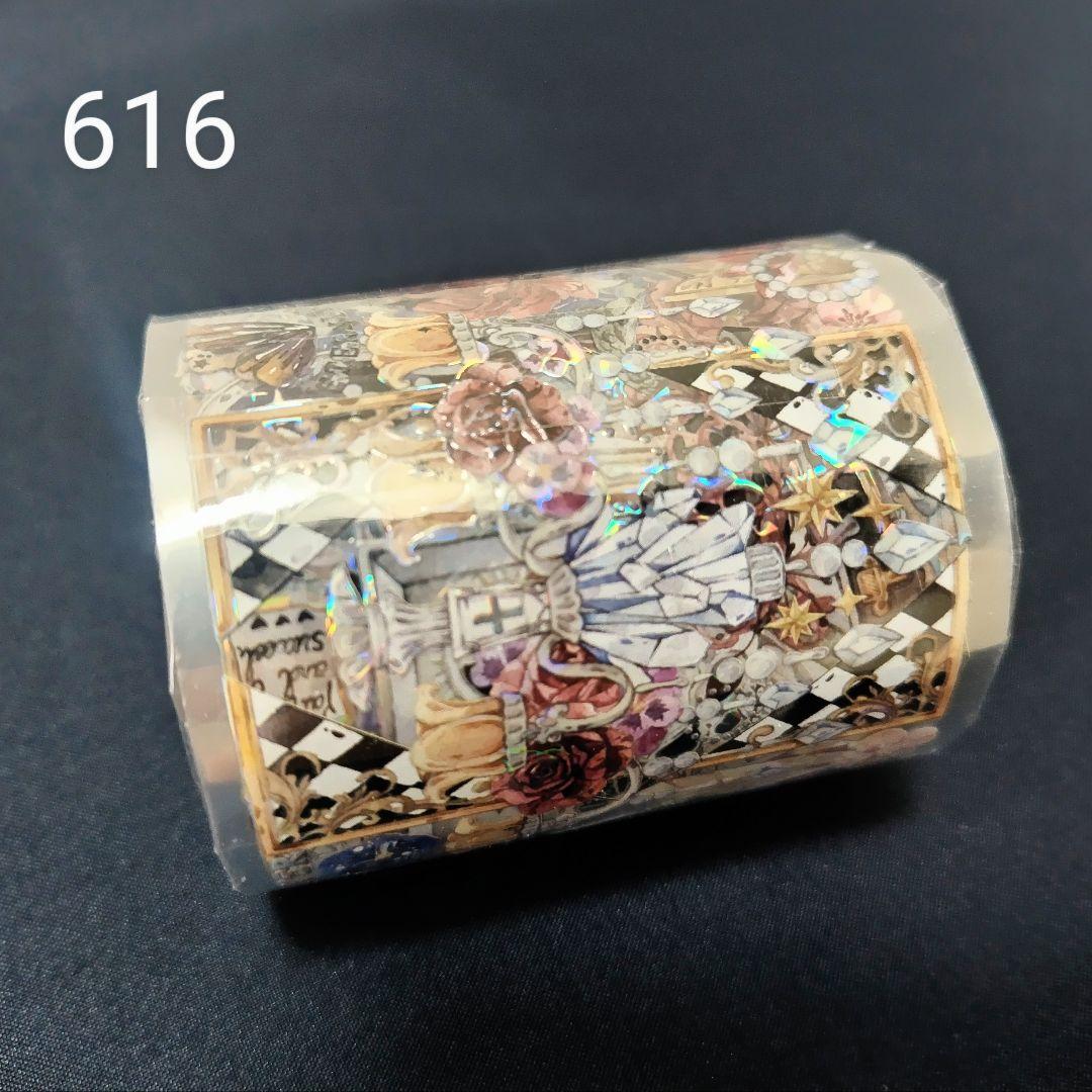 巻売 616★ 海外 マスキングテープ マステ PET 装飾 花 蝶 熊 贝壳光