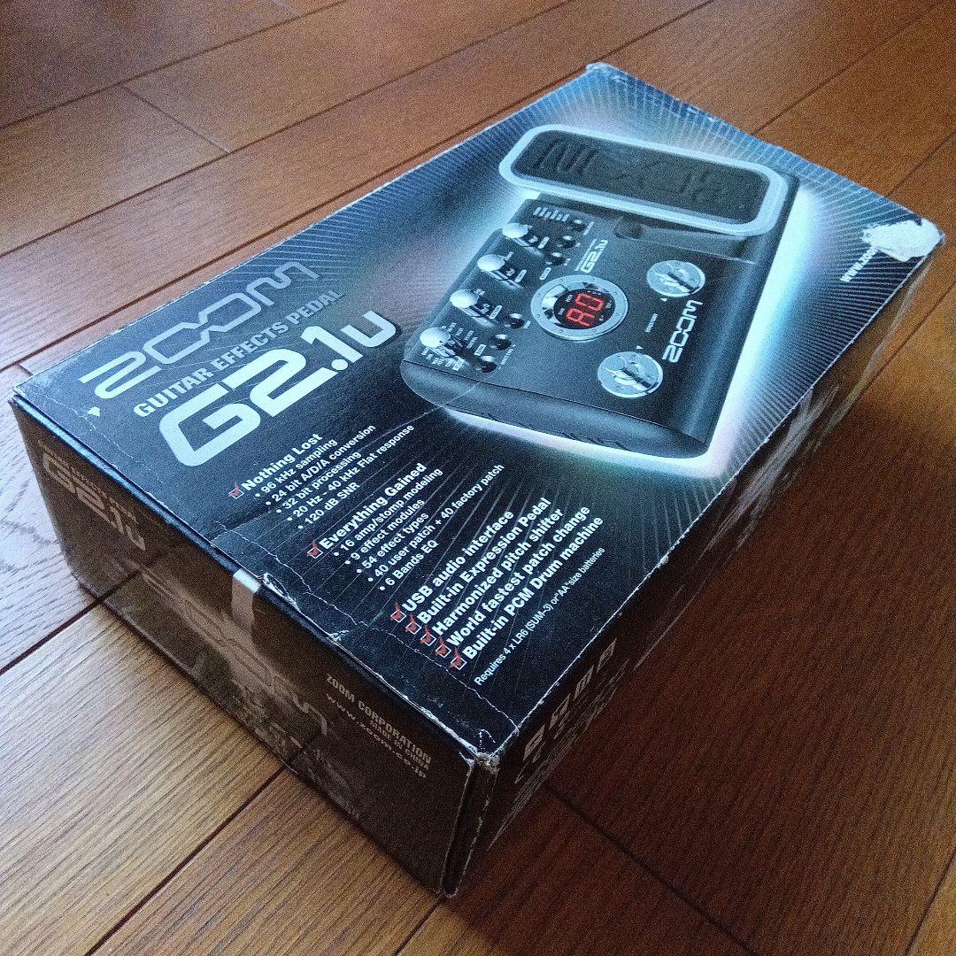 ZOOM G2，1u　アダプター無し　各種マニュアル有り　外箱キズ有り