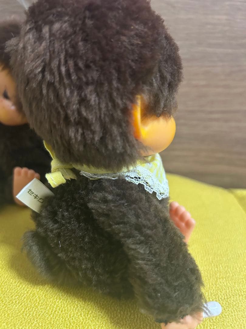 初代モンチッチ　ぬいぐるみ　二体セット　旧タグ
