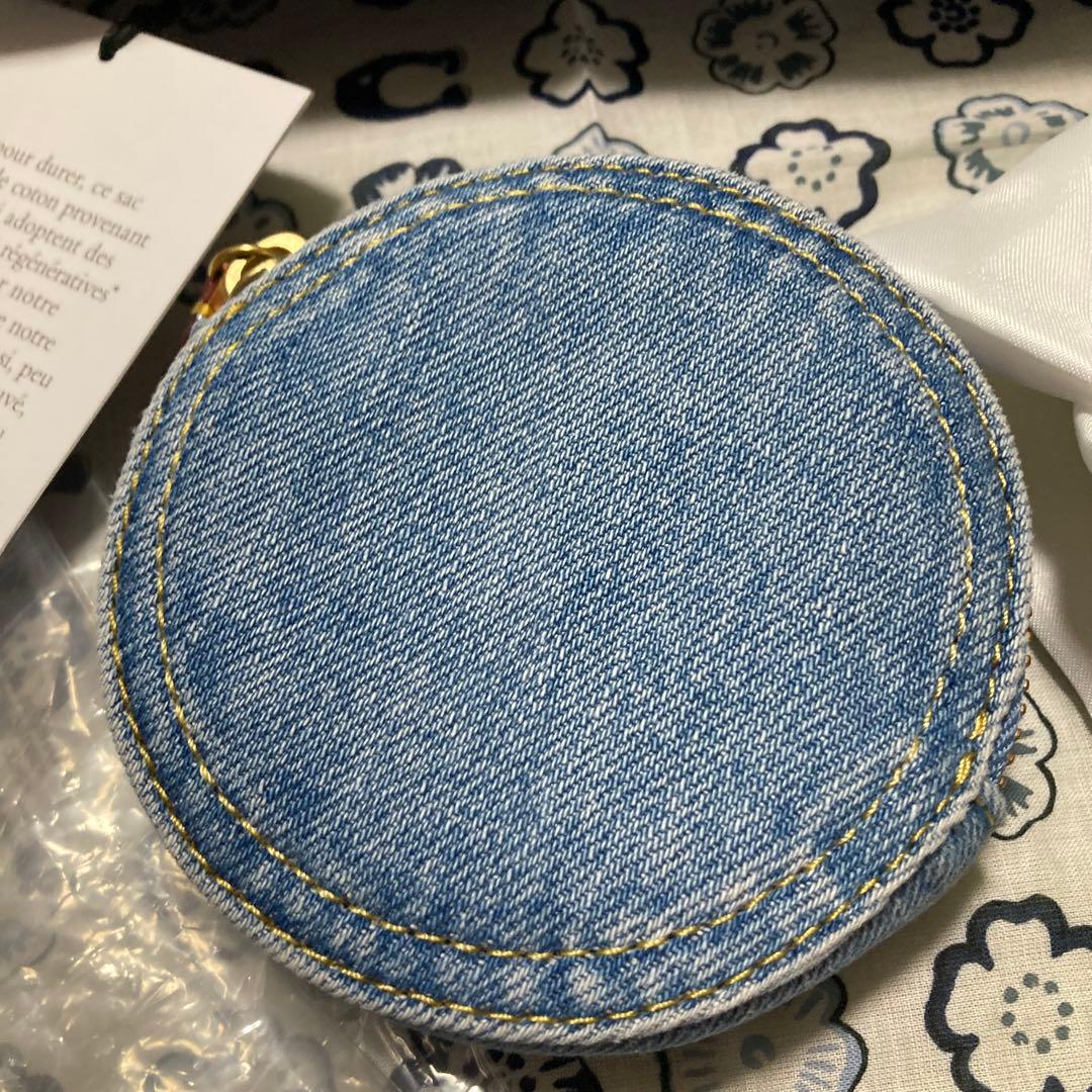 新品☆Coach☆CAMERA☆ショルダーバッグ☆デニム☆斜めがけ☆ロゴ刺繍☆