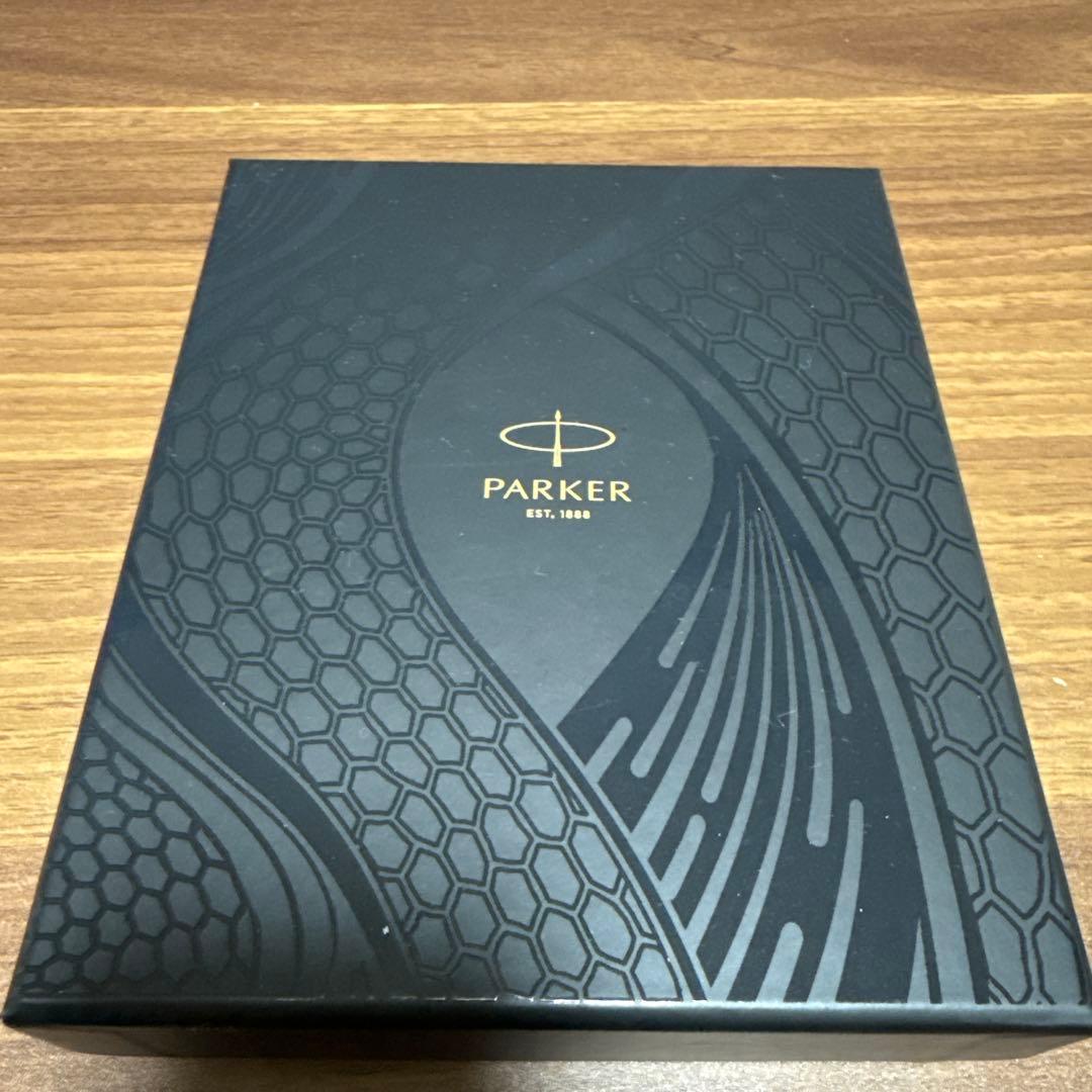 Parker ボールペン 黒 ゴールド装飾