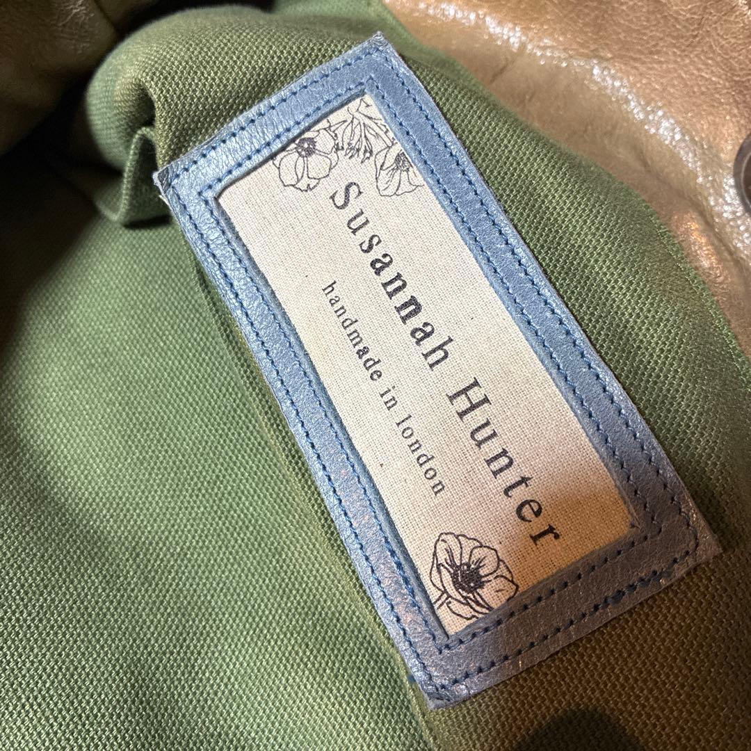 英国製 Susannah Hunter スザンナハンター本革トートバッグ美品