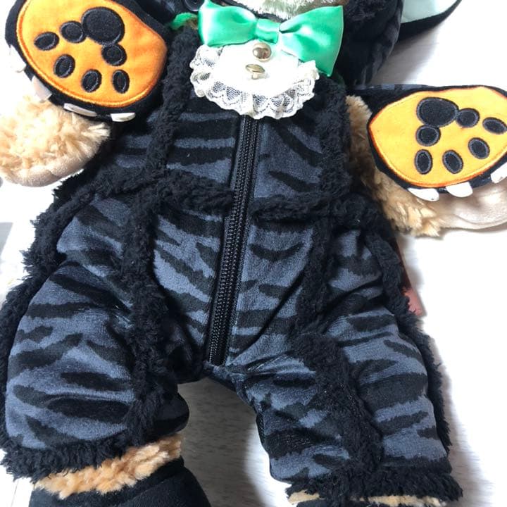 ダッフィー   ハロウィン 黒猫 コスチューム 付き