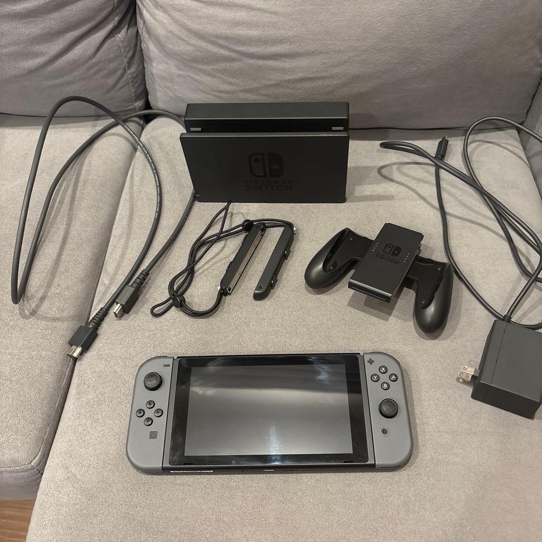 Nintendo Switch グレー 本体　箱無し