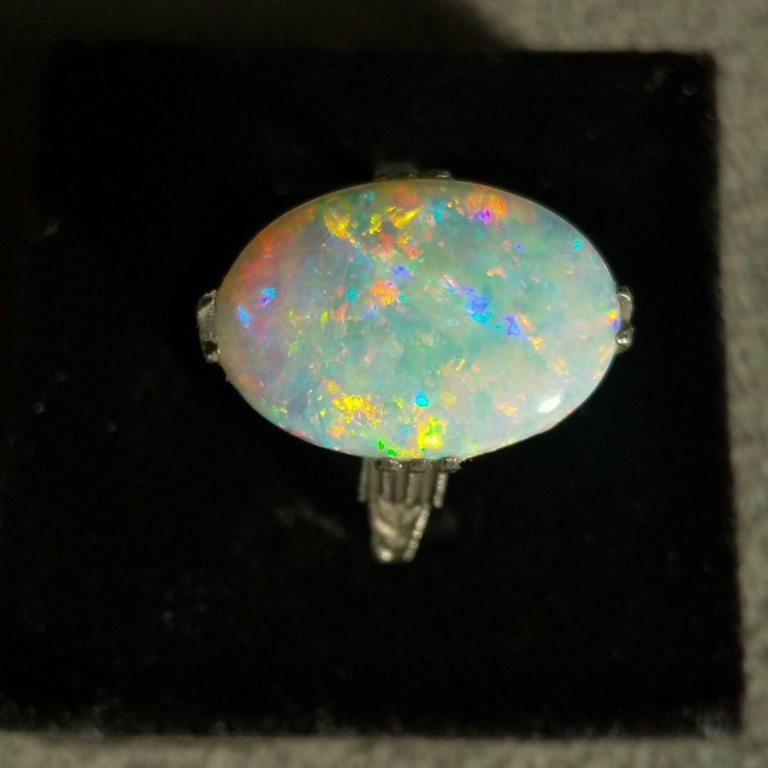 特大☆ホワイトオパール☆約14号