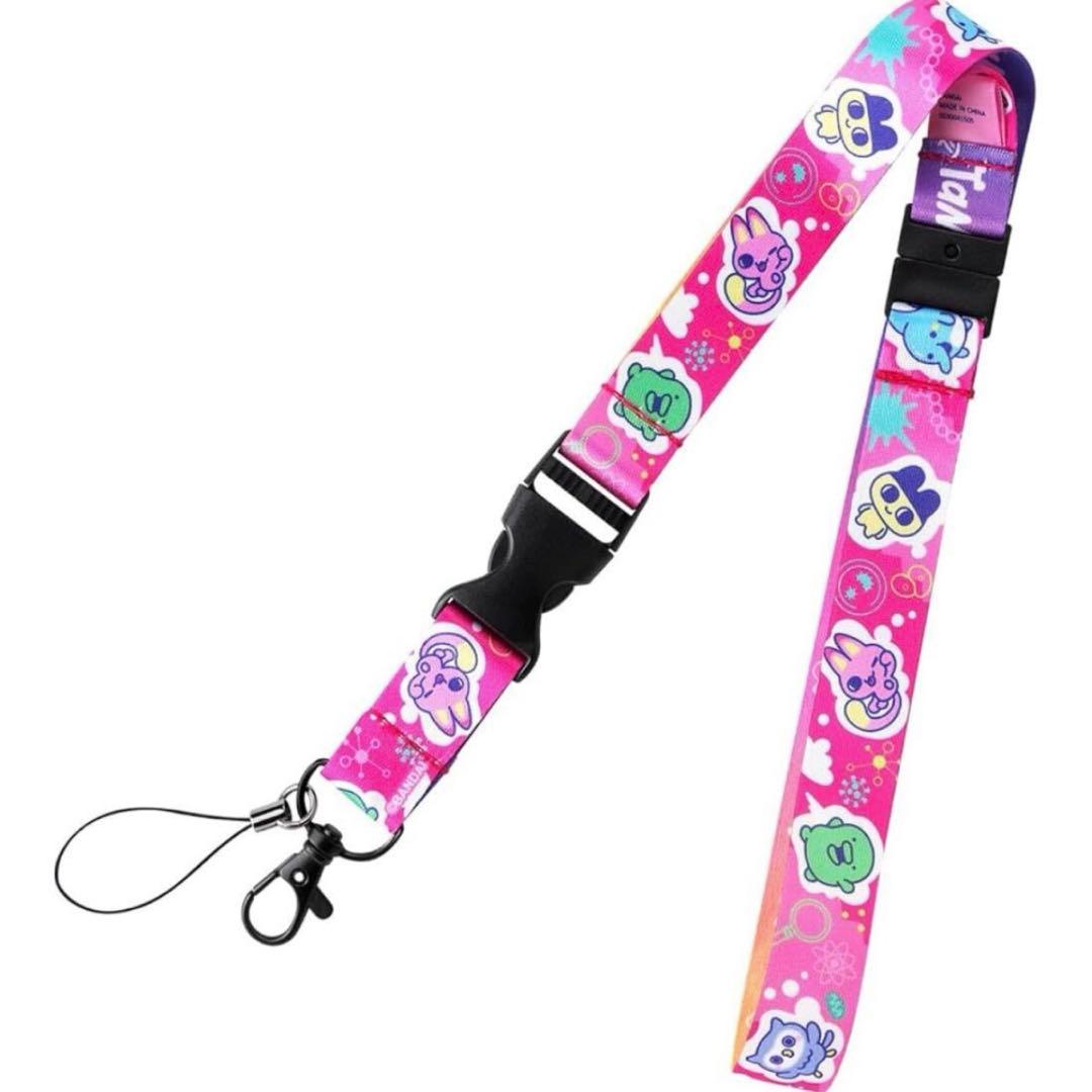 たまごっちパラダイス　ピンクランド ネックストラップ