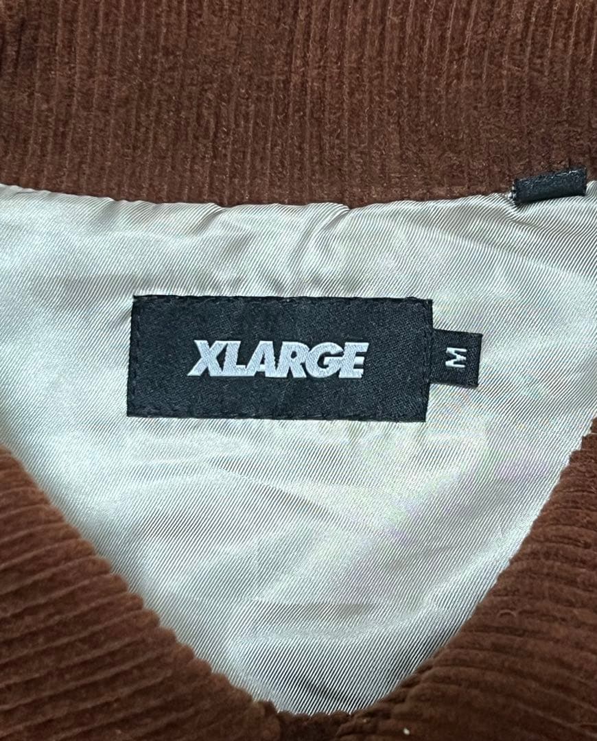 XLARGE コーデュロイジャケット ブラウン M ストリート ゆったり 美品