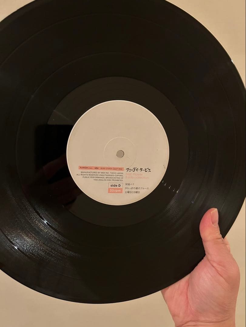 サニーデイ・サービス BEST FLOWER レコード　レア盤　曽我部恵一