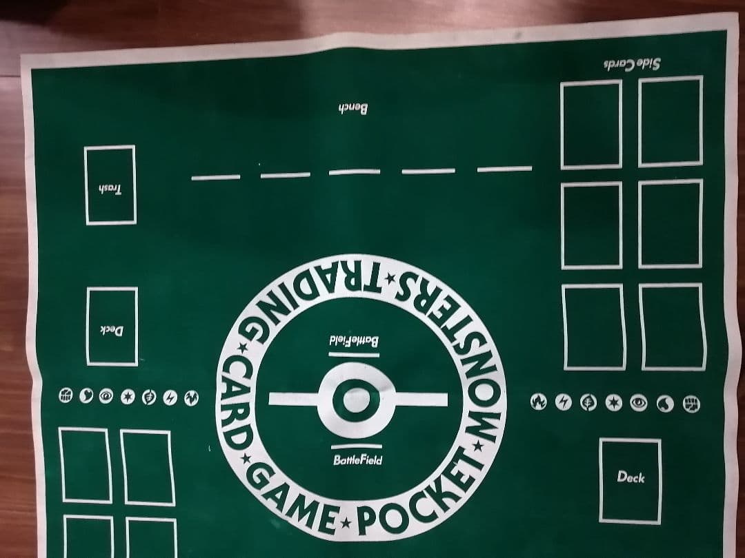 ポケモンカードゲーム　豪華版ラバー製プレイマット　ファンクラブ特典限定品　旧裏