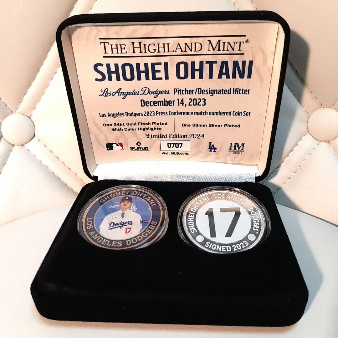 【限定2024個】大谷翔平・ドジャース移籍記念ダブル・シリアル付