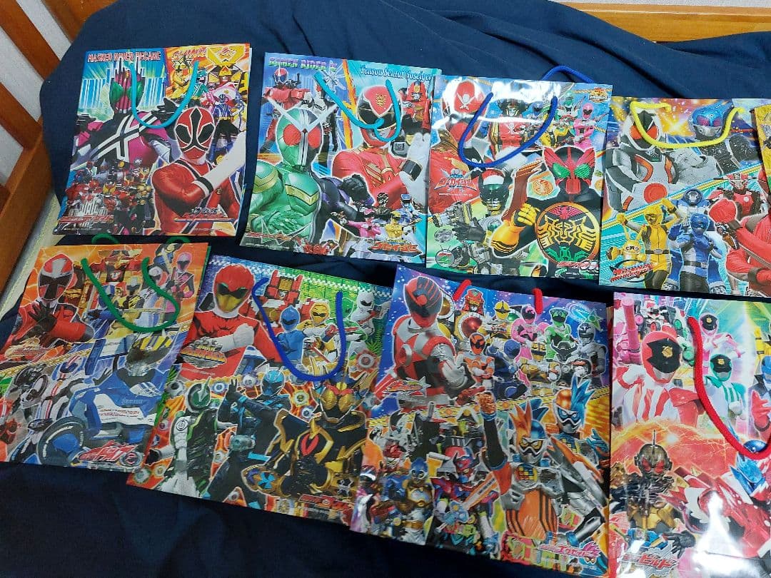 仮面ライダー&スーパー戦隊イベント限定お楽しみ袋&紙袋セット2009～2020年