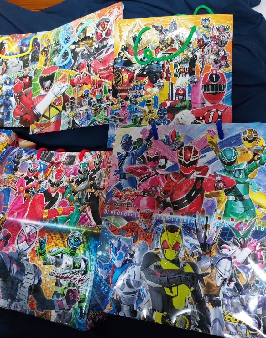 仮面ライダー&スーパー戦隊イベント限定お楽しみ袋&紙袋セット2009～2020年