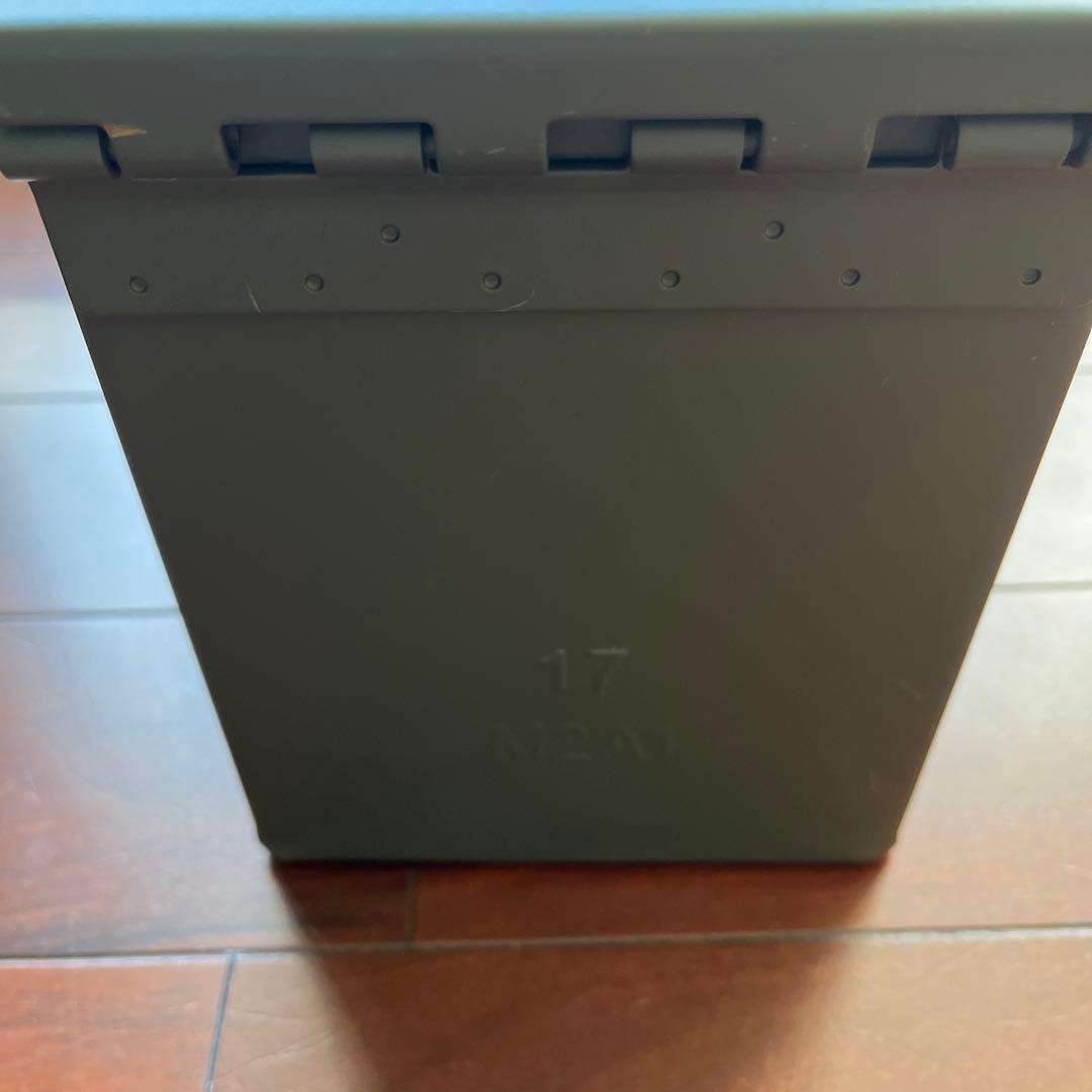 アンモ缶 1個 ミリタリー 工具箱 弾薬箱 サバゲー(80) MA10AK
