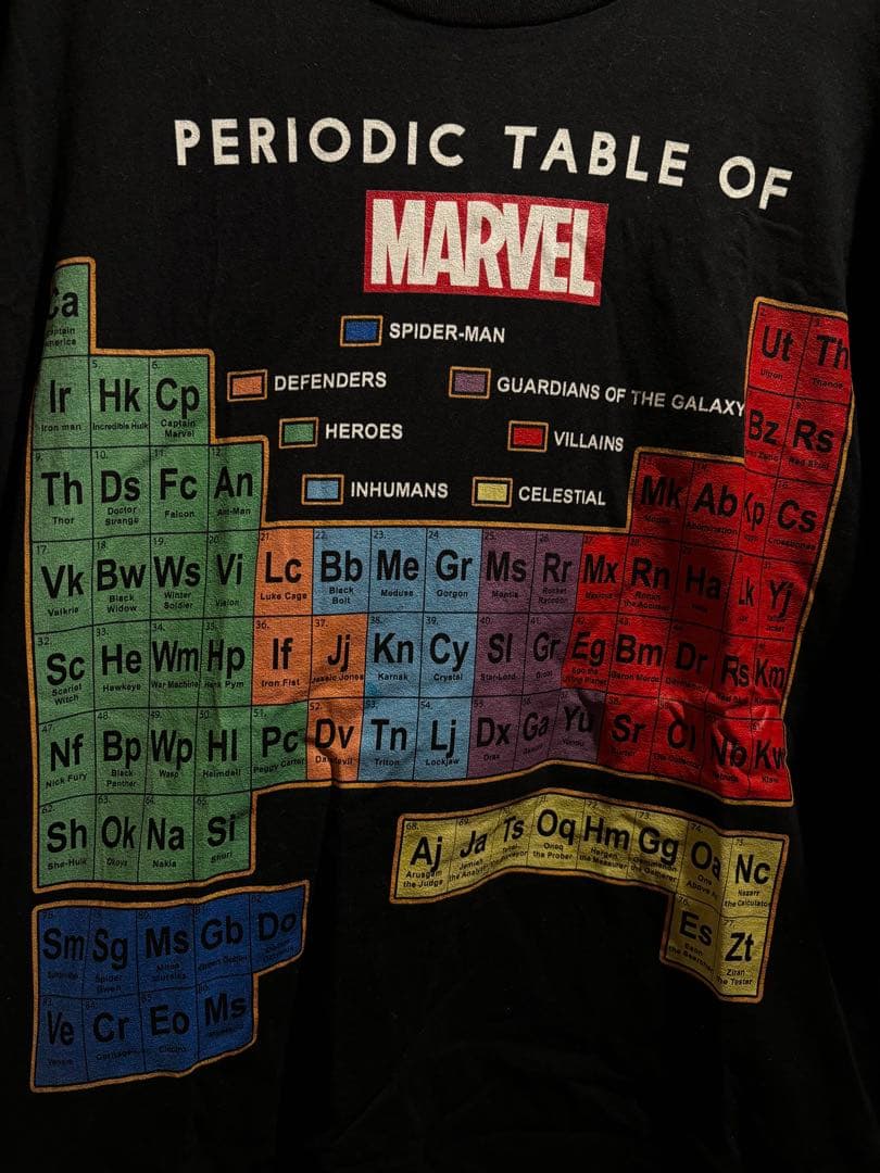 未着用 marvel Tシャツ マーベルシャツ マーベルレジェンドのお供に！