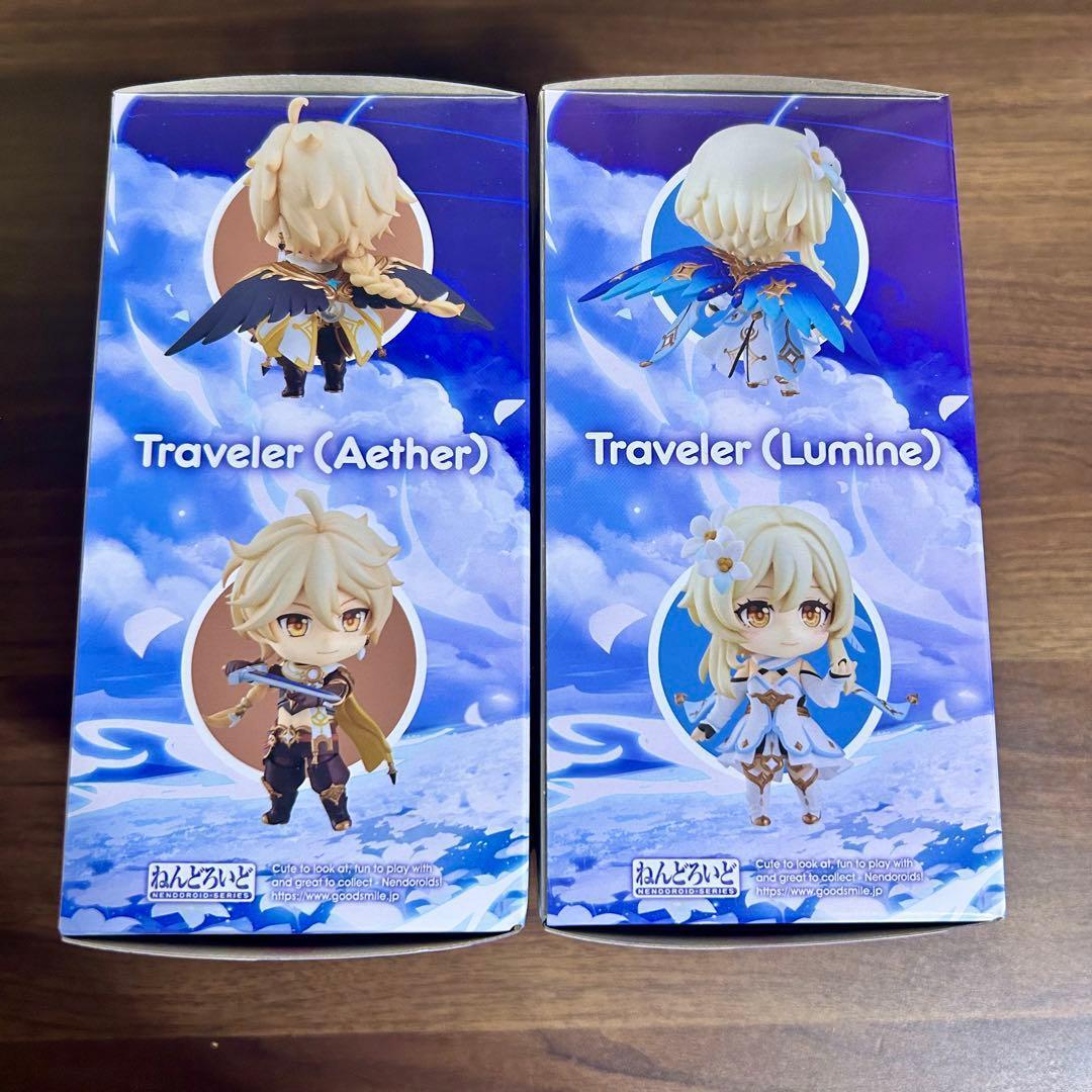 原神　ねんどろいど　旅人　セット
