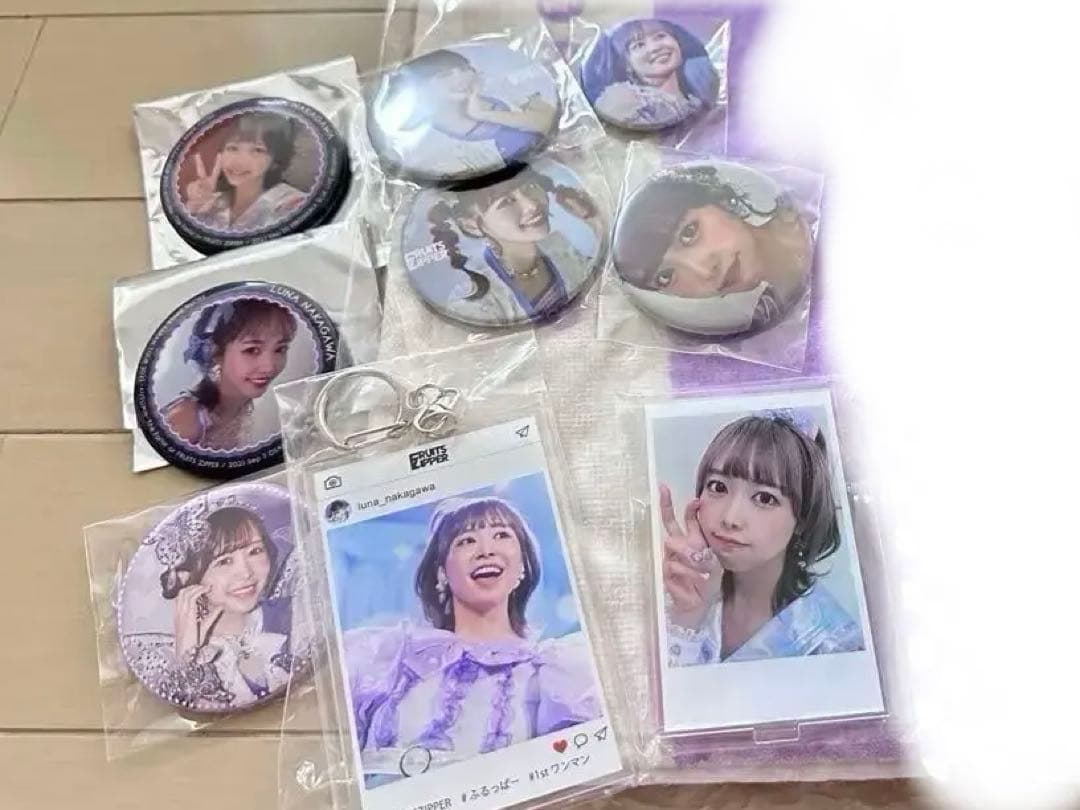 FRUITS ZIPPER 仲川瑠夏アクスタ グッズ まとめ売り