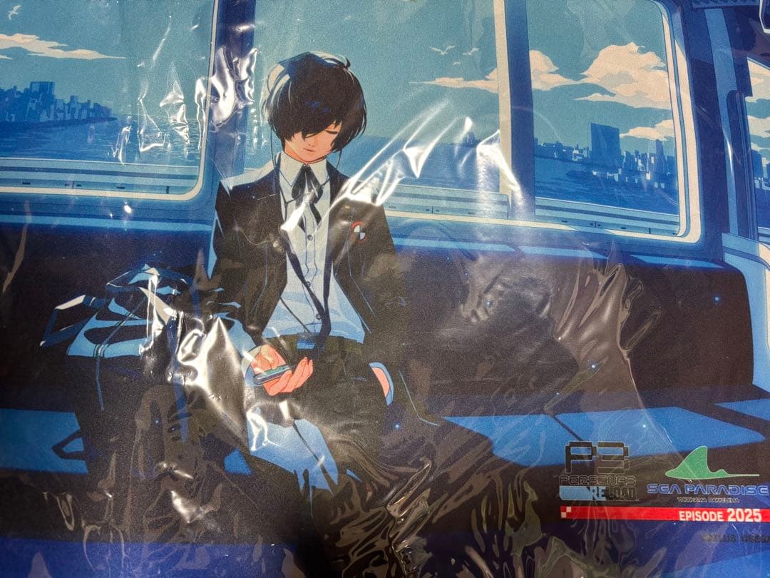 ペルソナ3リロード　主人公　プレイマット　ラバーマット　八景島シーパラダイス