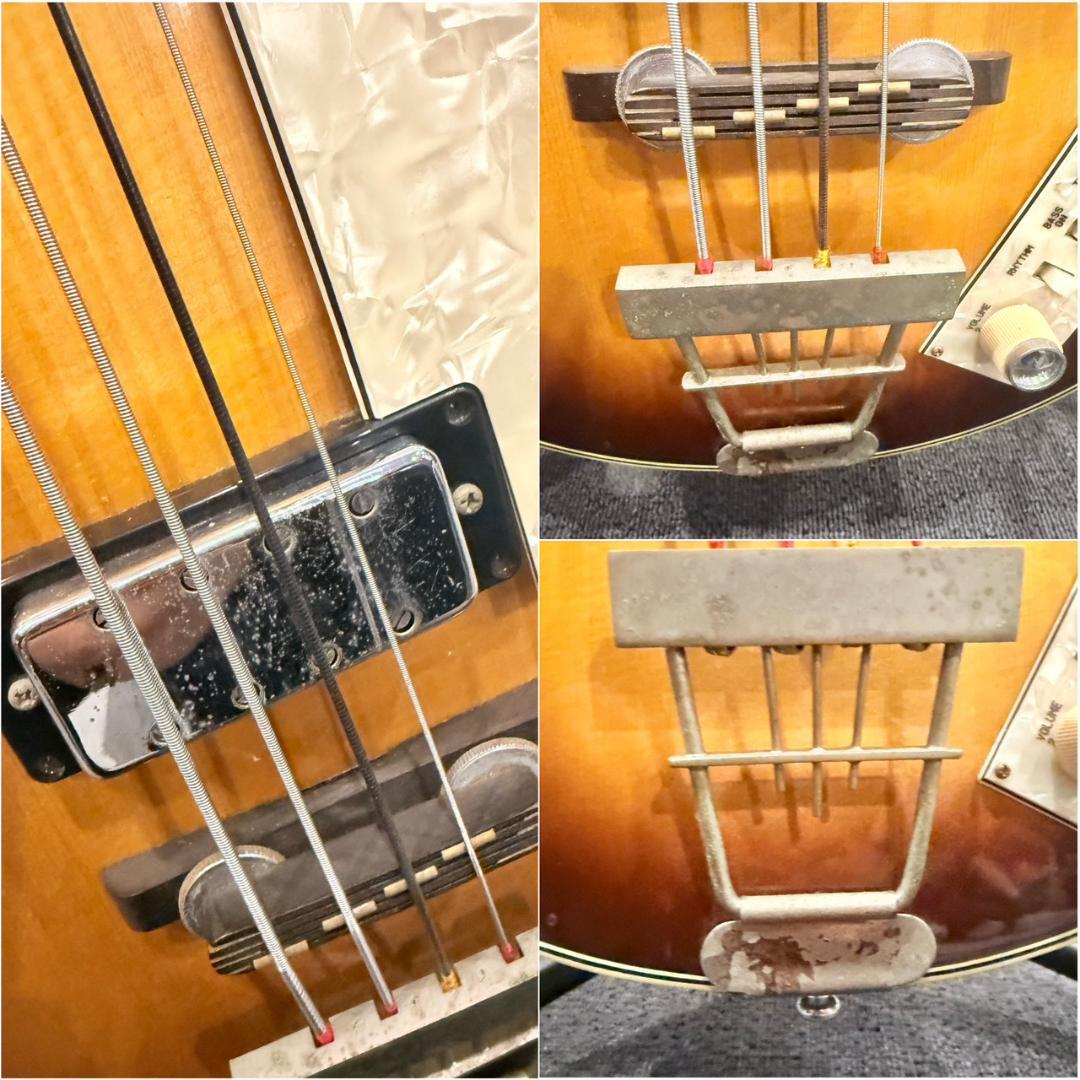 Greco グレコ バイオリンベース 1977年製 ヴィンテージ ハードケース付