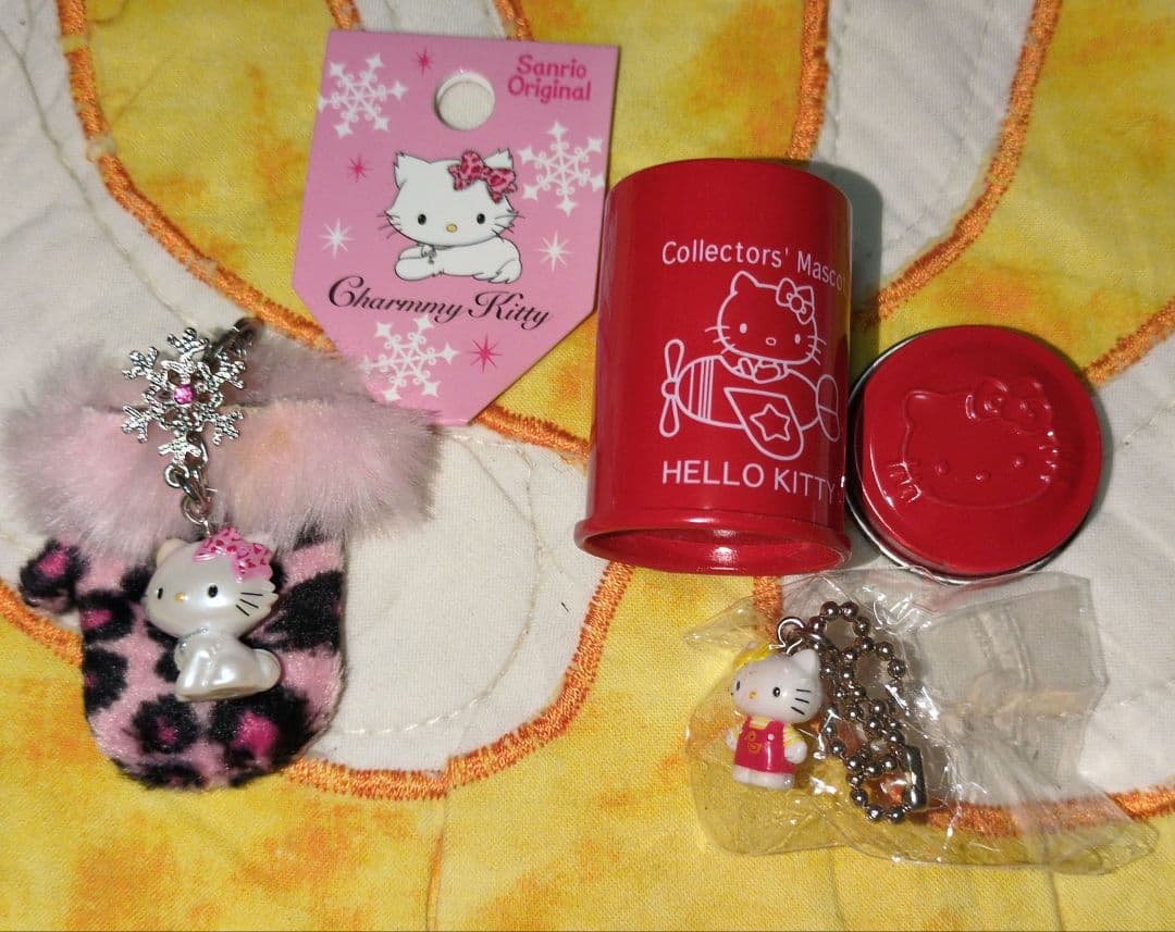ハローキティ キーホルダー・ストラップ セット