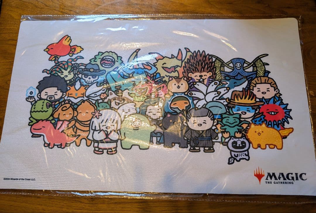 mtg ちびキャラ プレイマット 週末マジック うさぎメン
