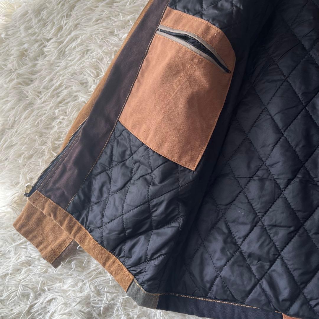 Carhartt カーハート　パッチワーク　ジップアップ　ジャケット　XL