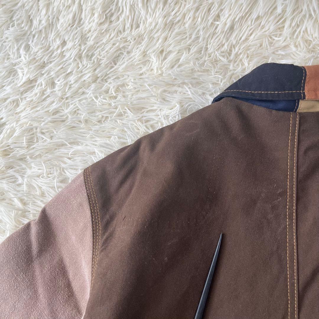 Carhartt カーハート　パッチワーク　ジップアップ　ジャケット　XL