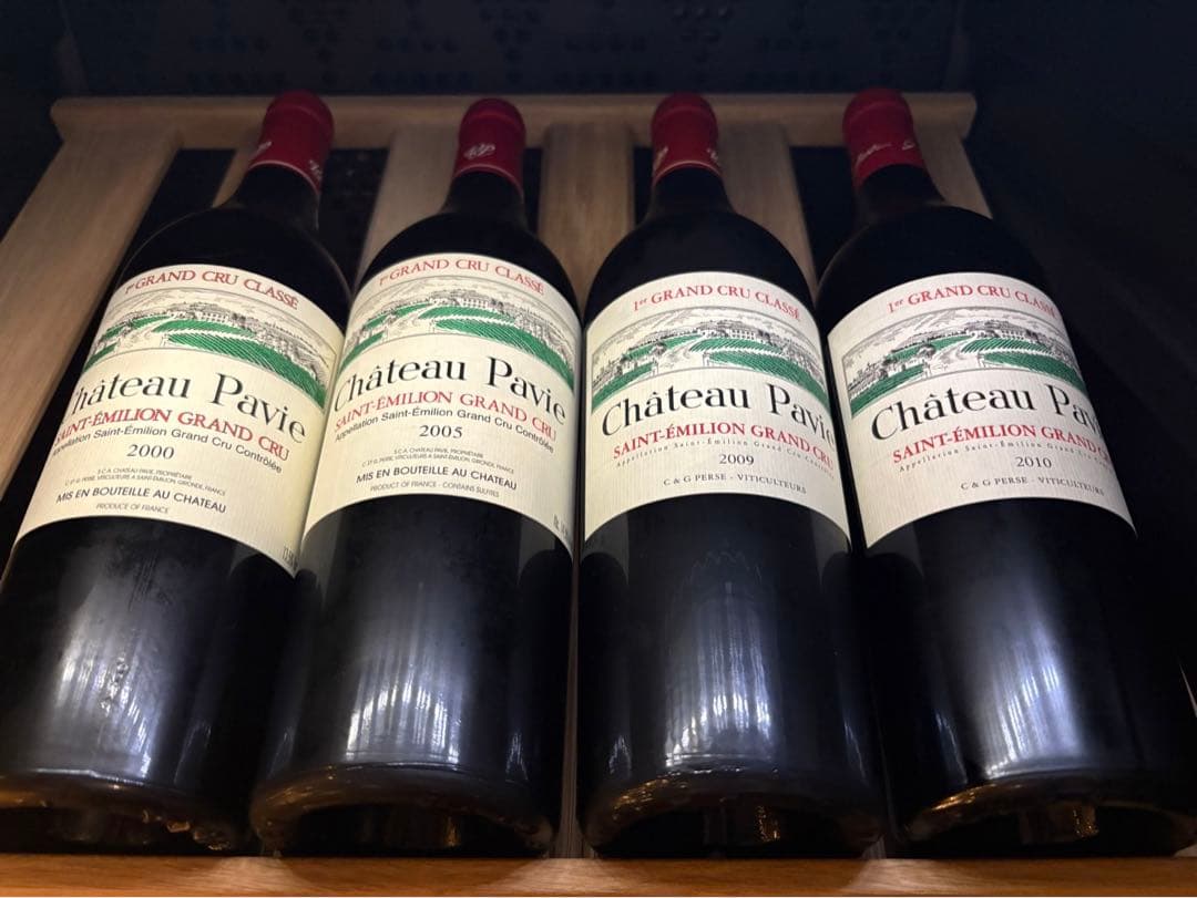 【激レア】国内2セットのみChâteau Pavie 赤ワイン 化粧箱4本セット