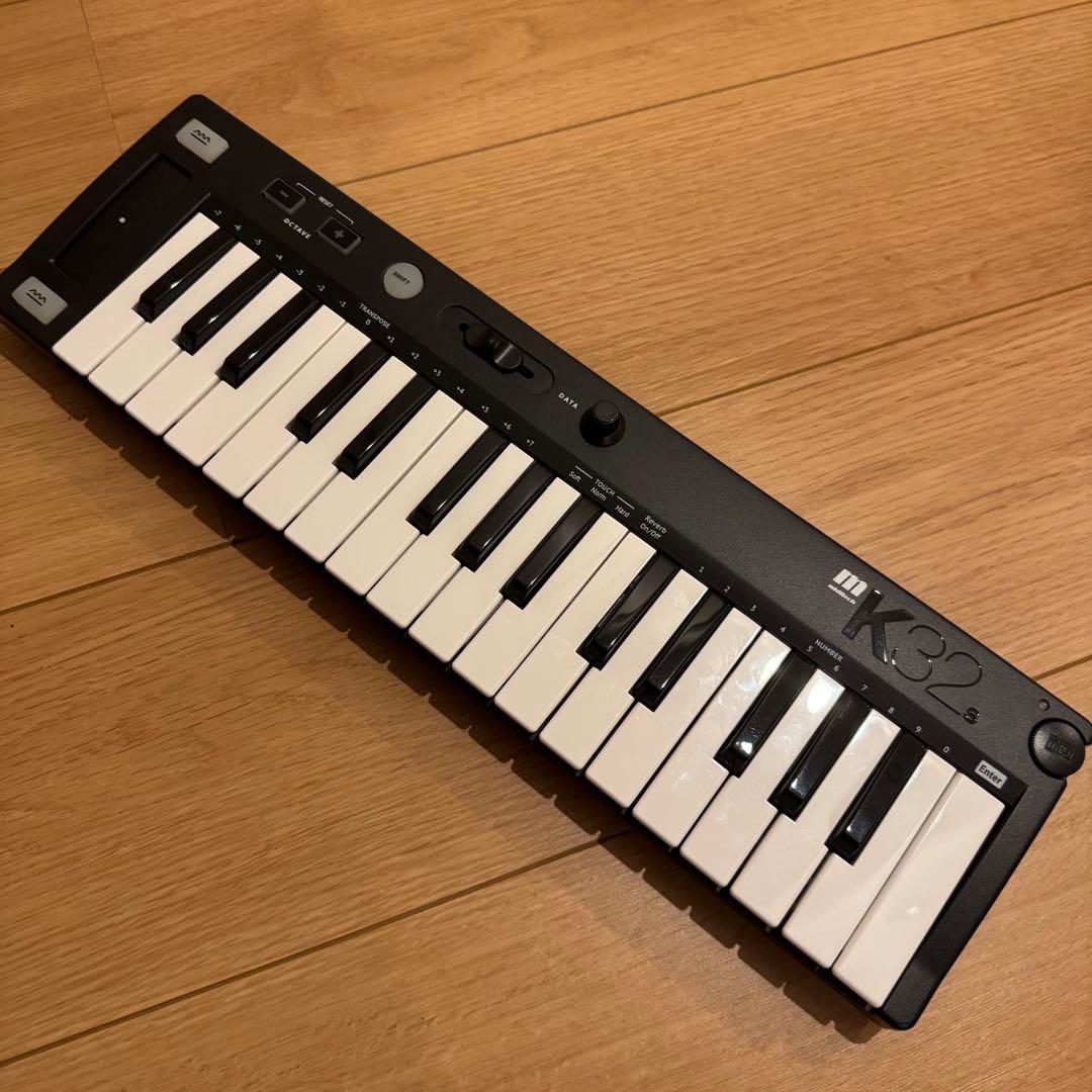 MIDITECHミディテック K32S MIDIキーボード ケース付き