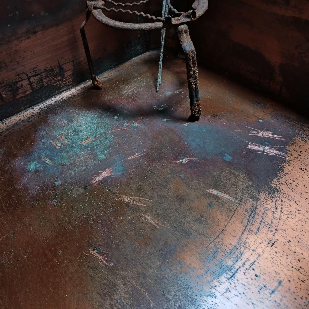 囲炉裏テーブル　囲炉裏付き座卓　民芸調　アンティーク　古民家　旅館　天然木