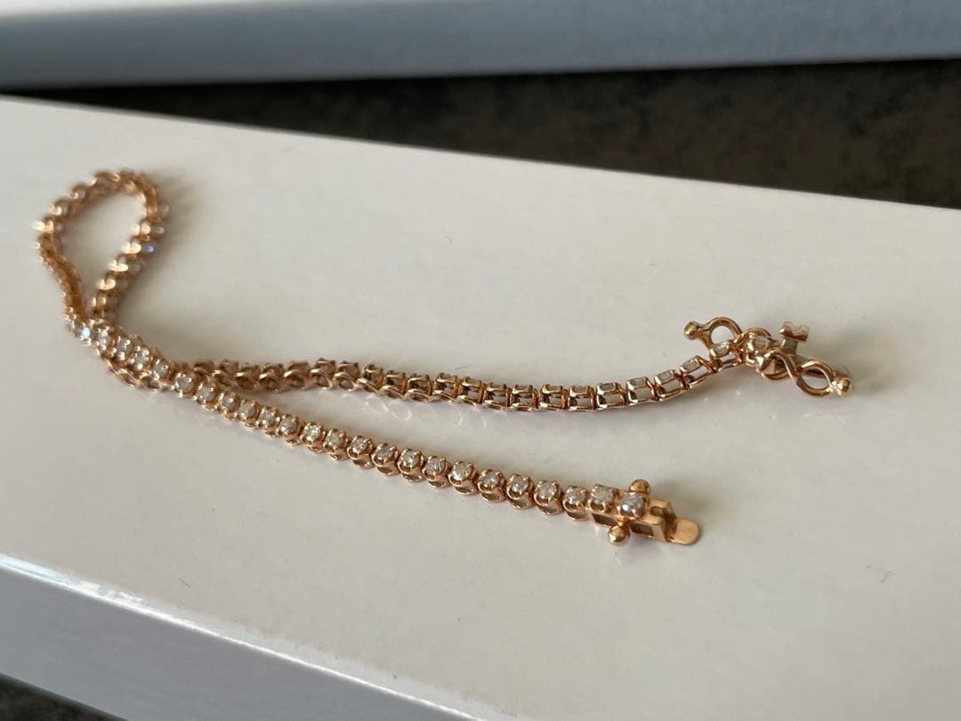 ダイヤモンドテニス18センチ定198,000( 1.00ct)2日間限定値下げ