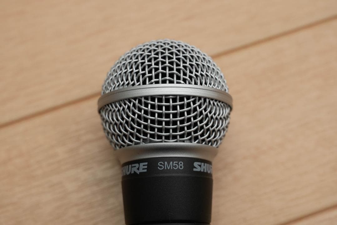 【美品】Shure SM58 ダイナミックマイク②