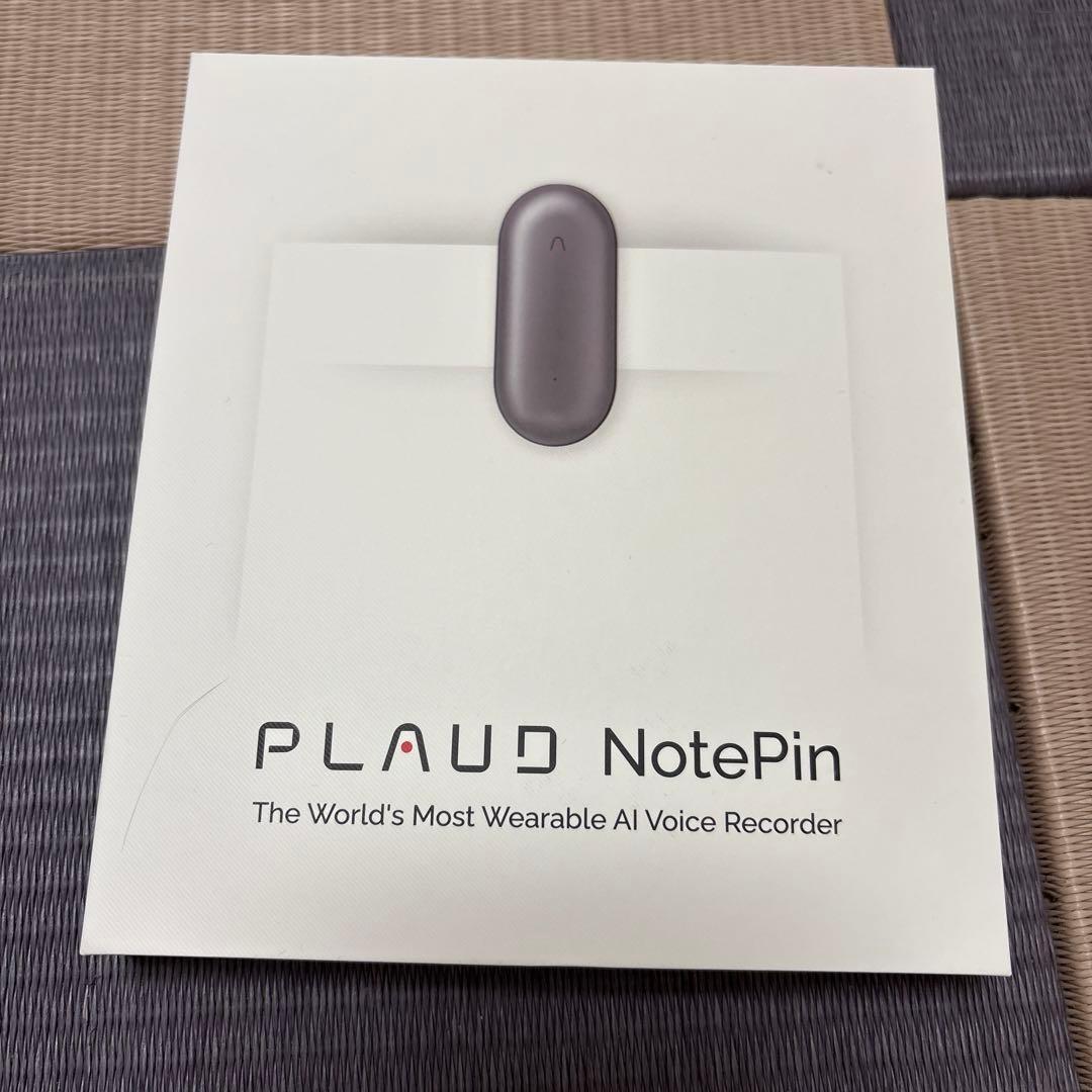 PLAUD NotePin AI ボイスレコーダー