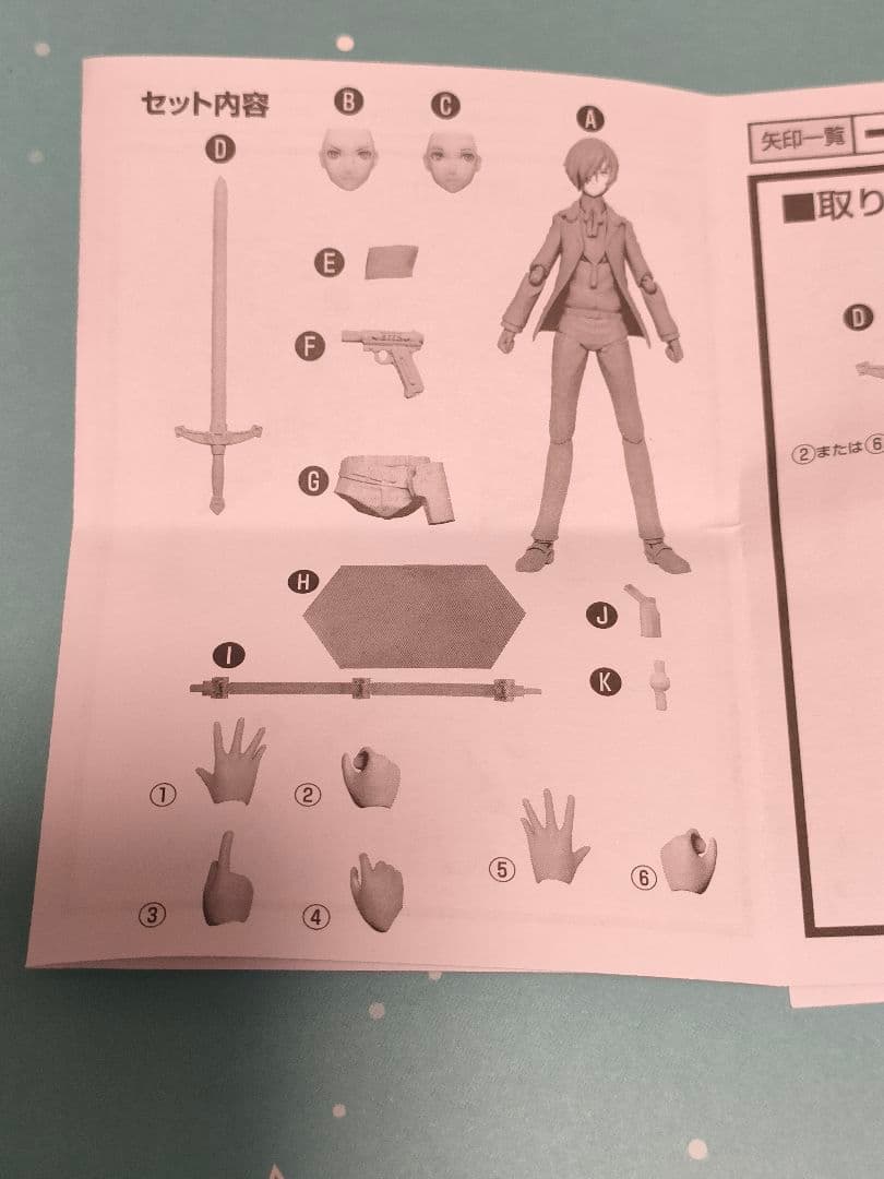 ペルソナ3　figma　結城理　男主人公
