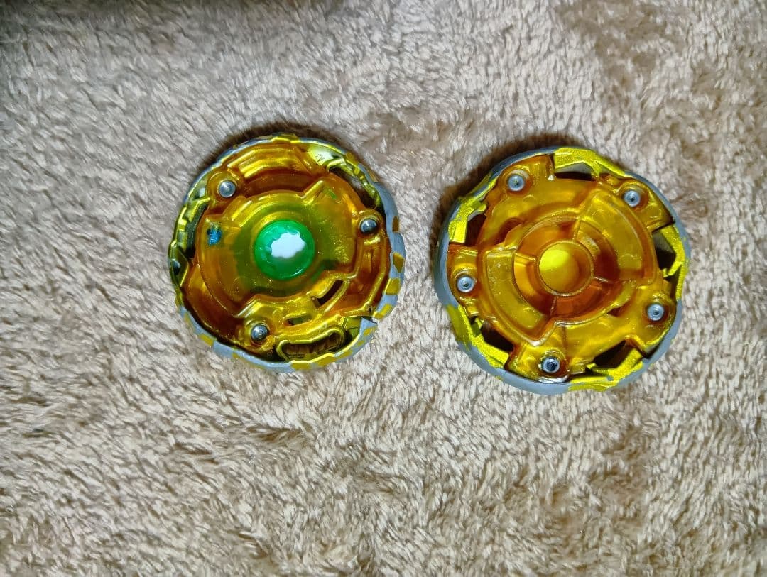 ジャンク　ベイブレードx ウィザードロッドゴールド　ナイトシールドゴールド