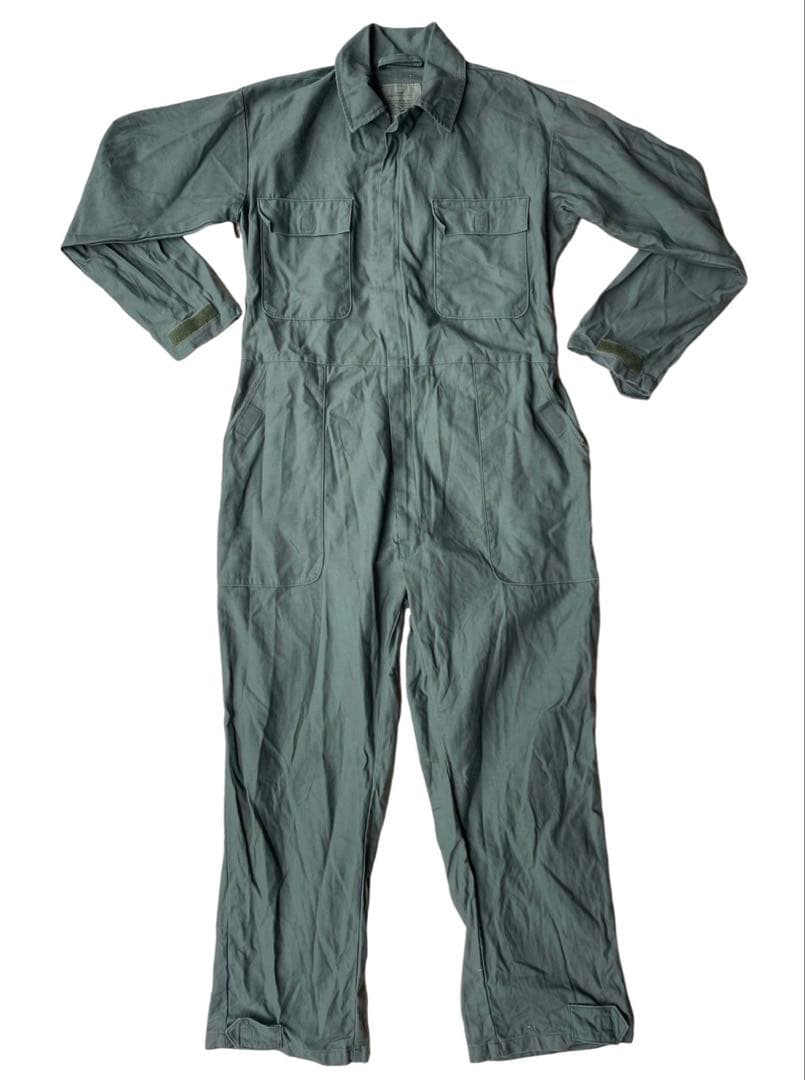 米軍本物作業用ユーティリティカバーオールMサイズ2002年官給品