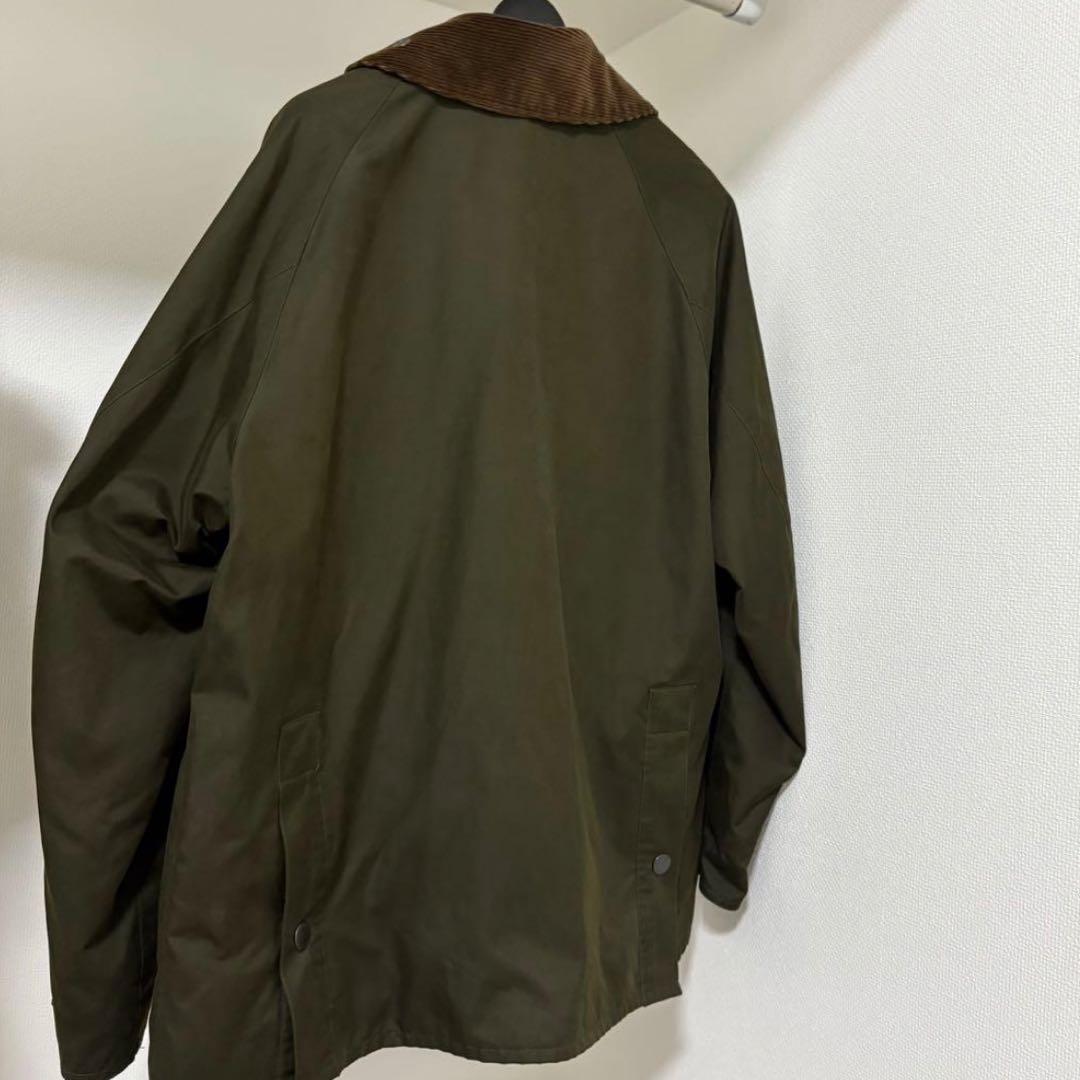 美品　バブアー　ビデイル　ピーチスキン オリーブ　セージ　36 barbour