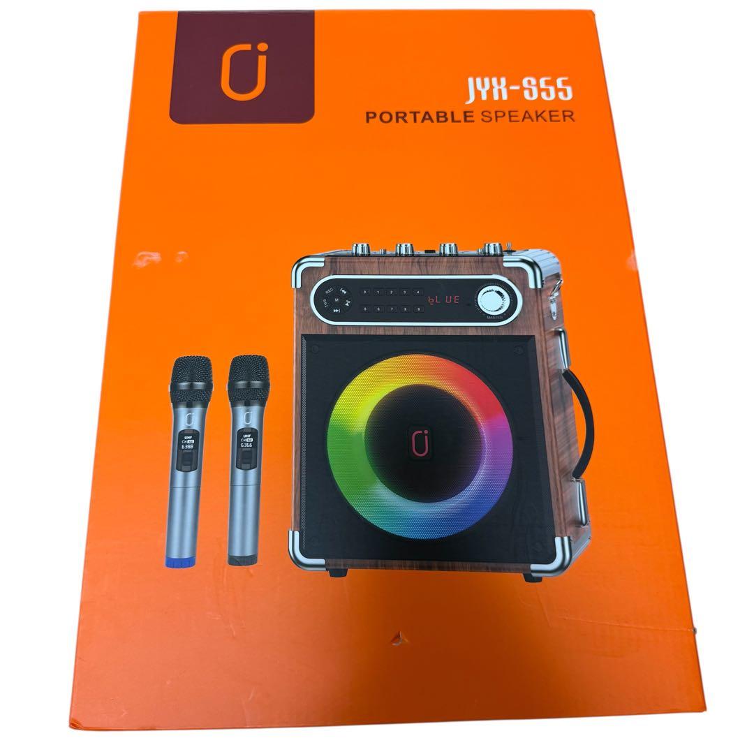 即購入OK JYX-S55 ポータブルスピーカーセット　イベント