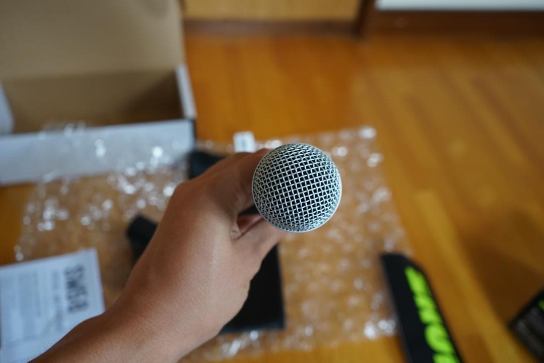 SHURE SM58 マイク アーム ケーブルセット