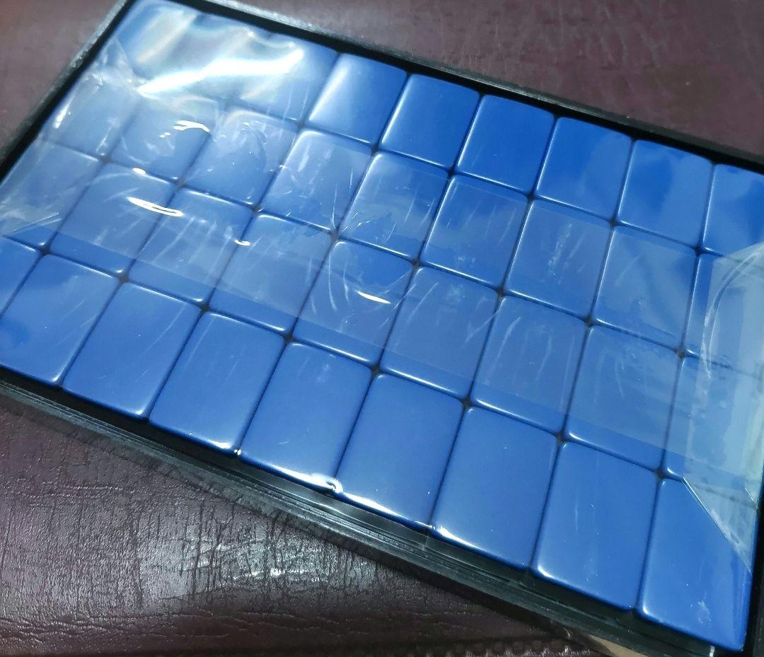 ★未使用★蘇州牌★ 天和 麻雀牌（コバルトブルー）