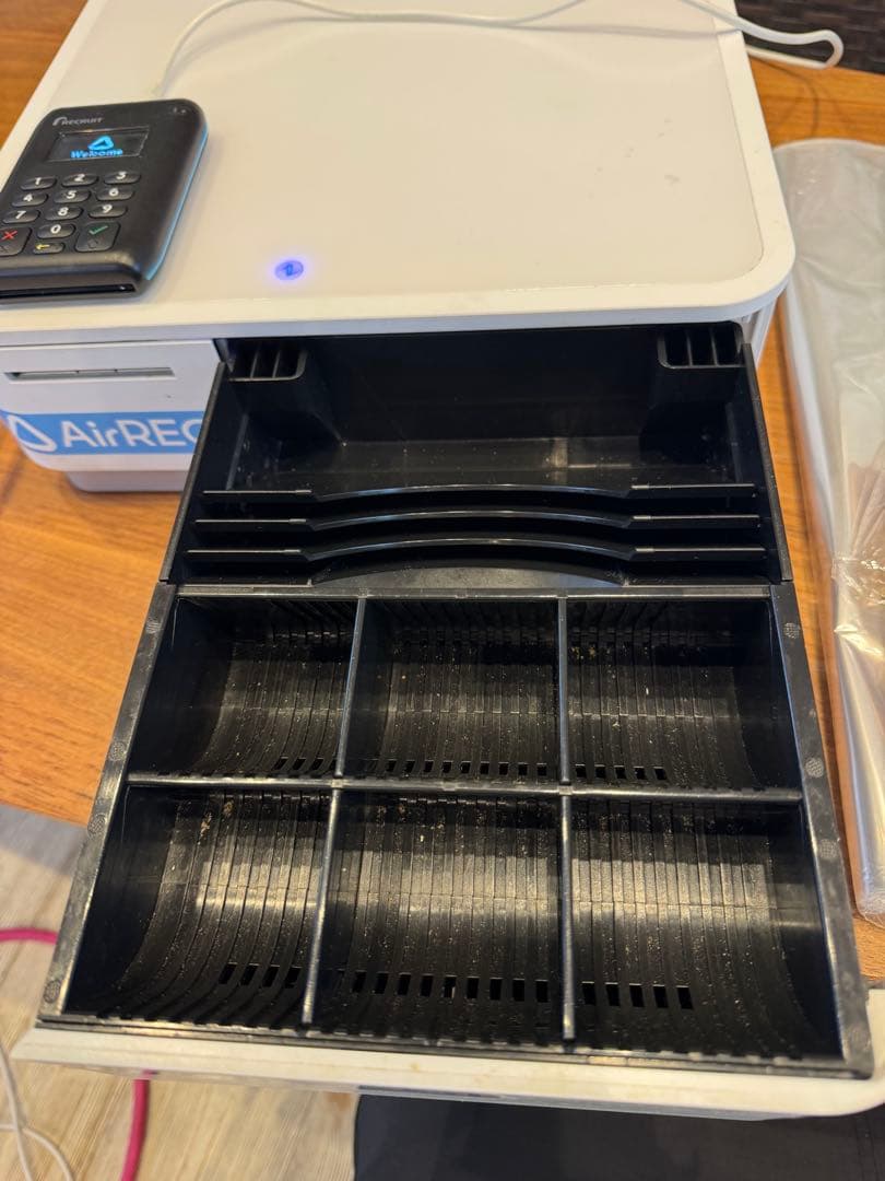 エアレジ対応 mPOP POP10 WHT JP カードリーダー レシート付