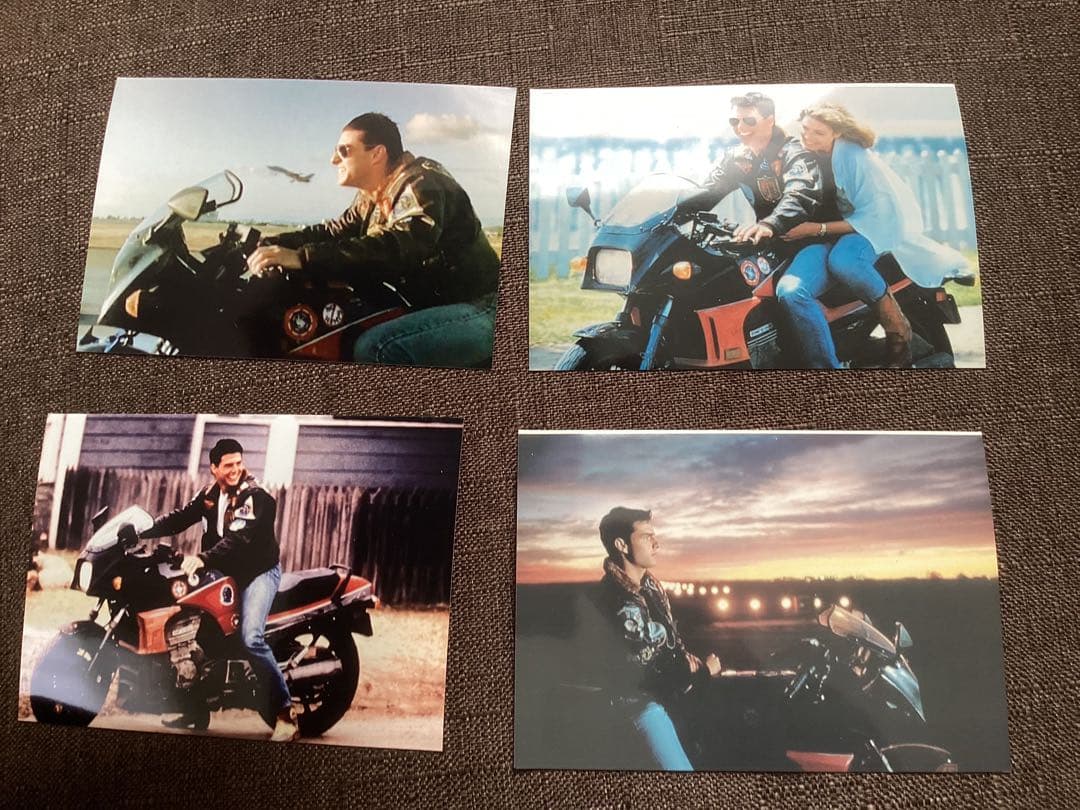 映画「トップガン」仕様GPZ900R プラモデル完成品