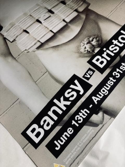 額装品/banksy bristol/バンクシー/Michelangelos