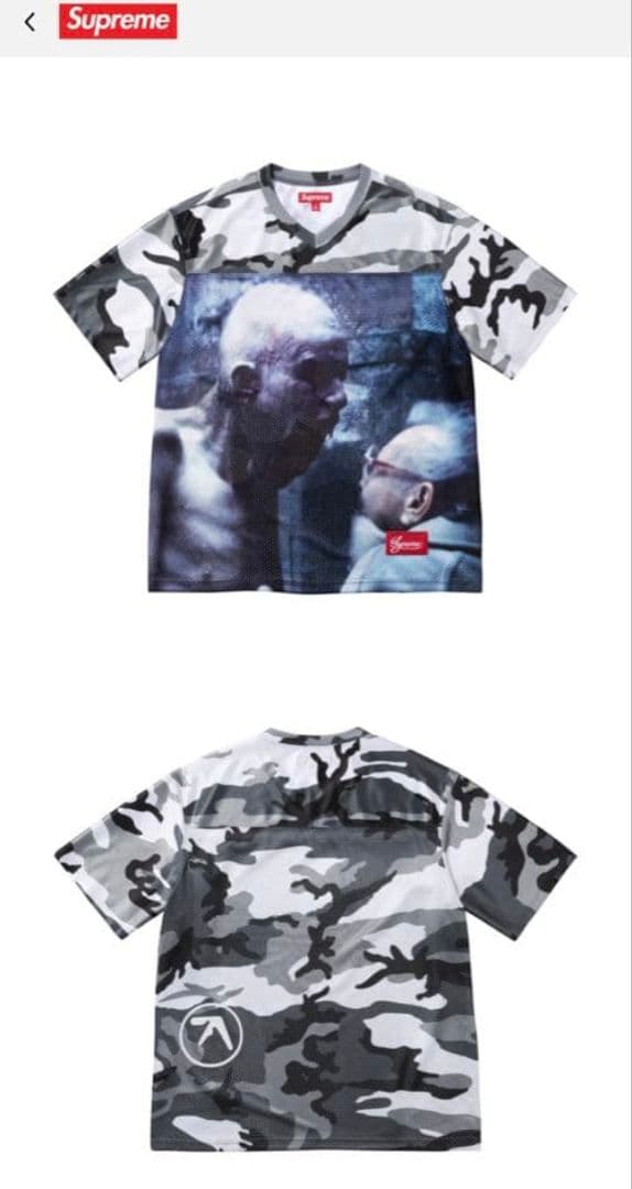 トップス Supreme x Aphex Twin Football Jersey