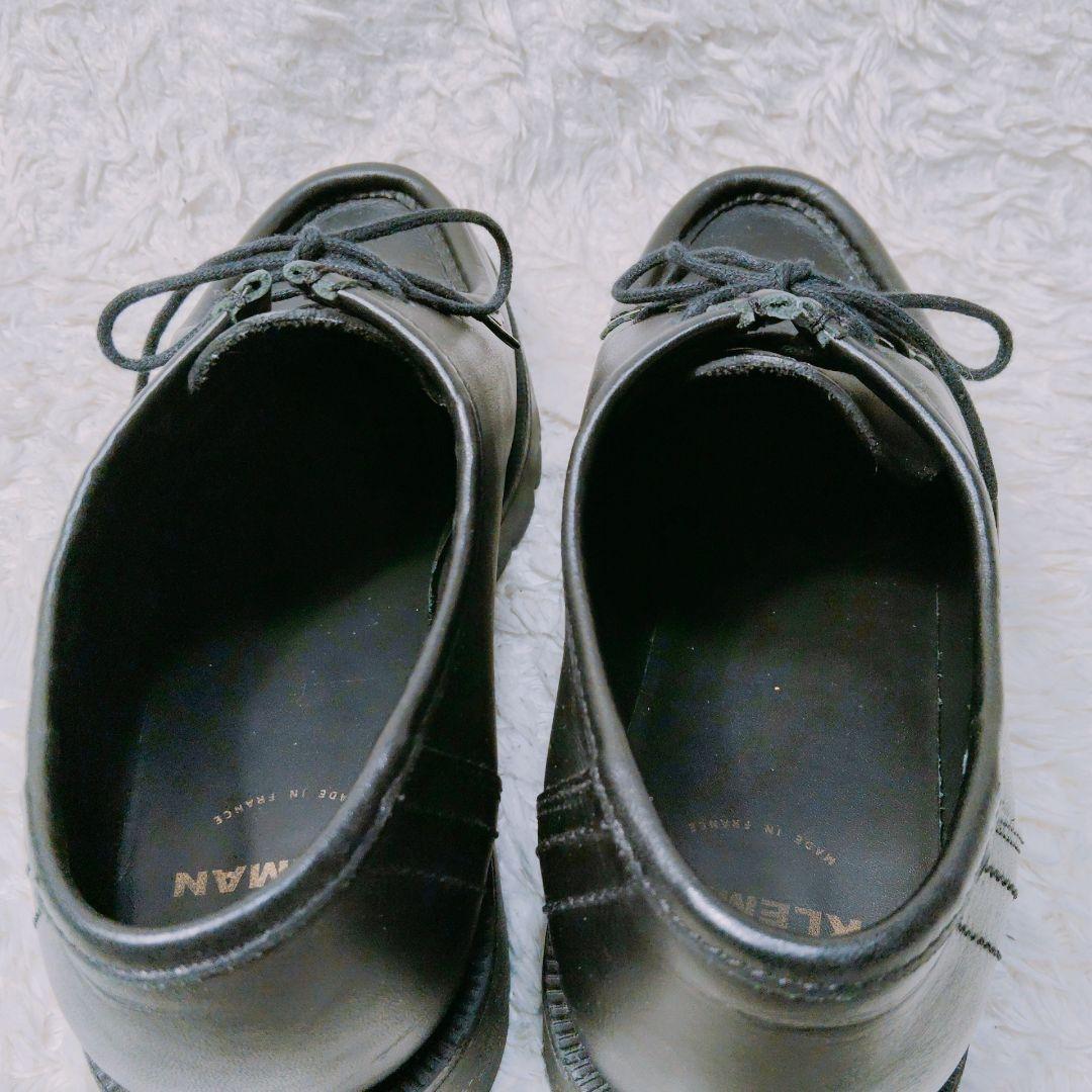 【美品】クレマン チロリアン パドロール 41 ブラック レザー 26.5