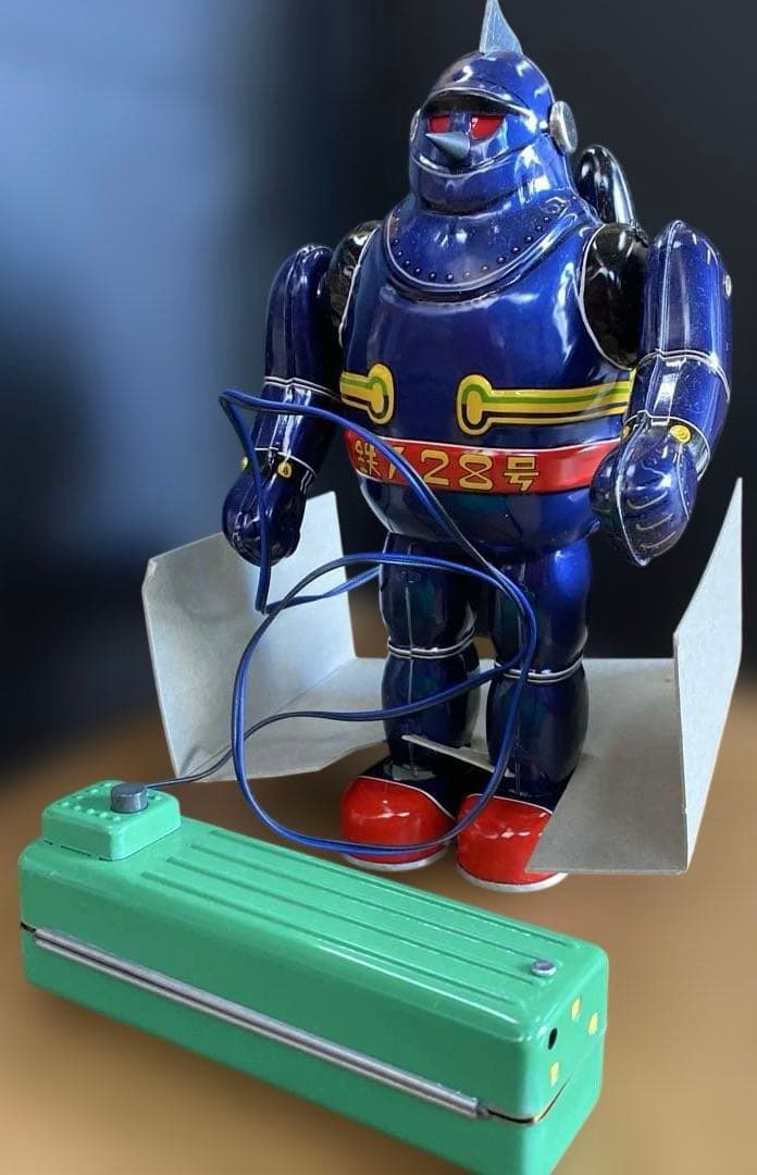 ⑤【BILLIKENビリケン】鉄人28号　電動リモートコントロール