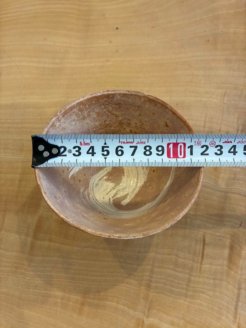 佐久間勝山作 萬古焼 松古窯 茶碗 抹茶椀 茶道具 共箱 共布