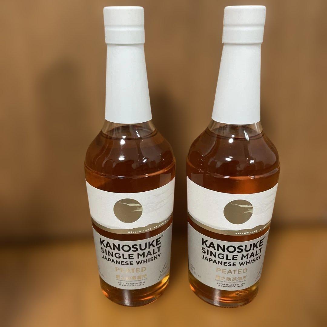シングルモルト嘉之助 ピーテッド 嘉之助蒸溜所　700ml ２本