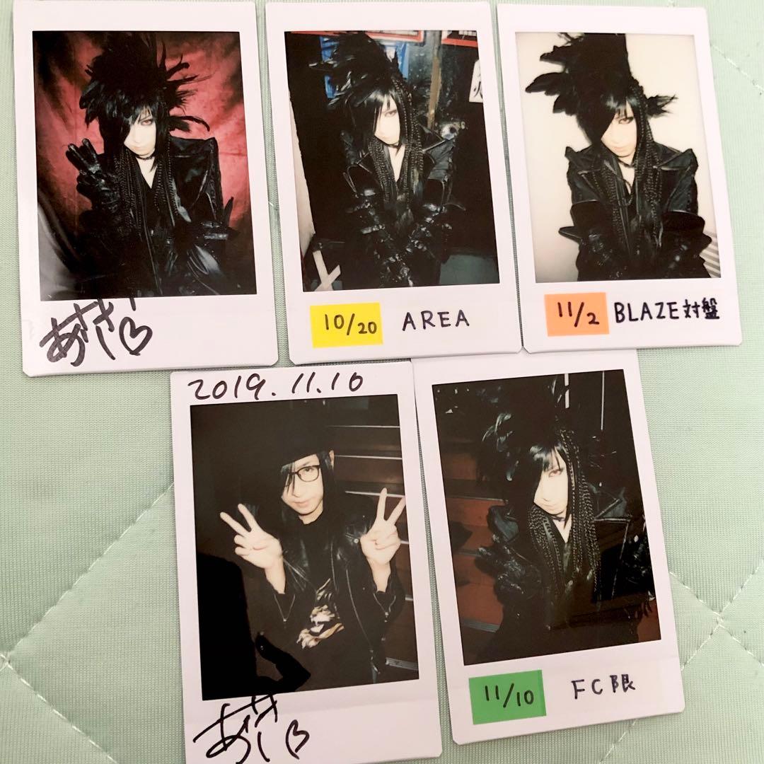 D　ASAGI 浅葱　チェキ　UNCROWNED KING ①　シングル グッズ