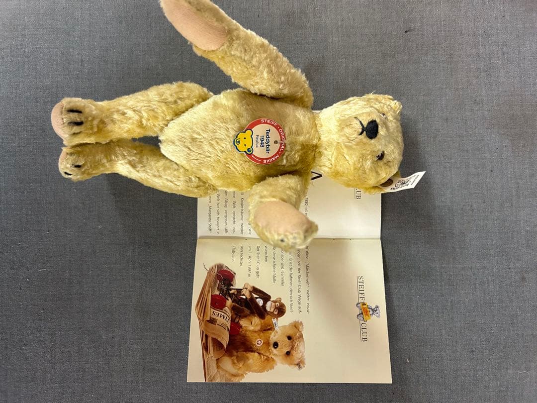 シュタイフsteiff テディベア　ぬいぐるみ!