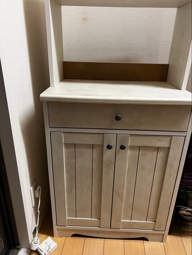 キッチン キャビネット 棚 食器棚 収納 8月末まで